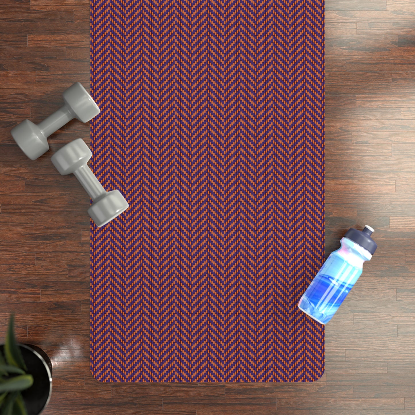 Yoga Mat | Clemson, South Carolina | Herringbone