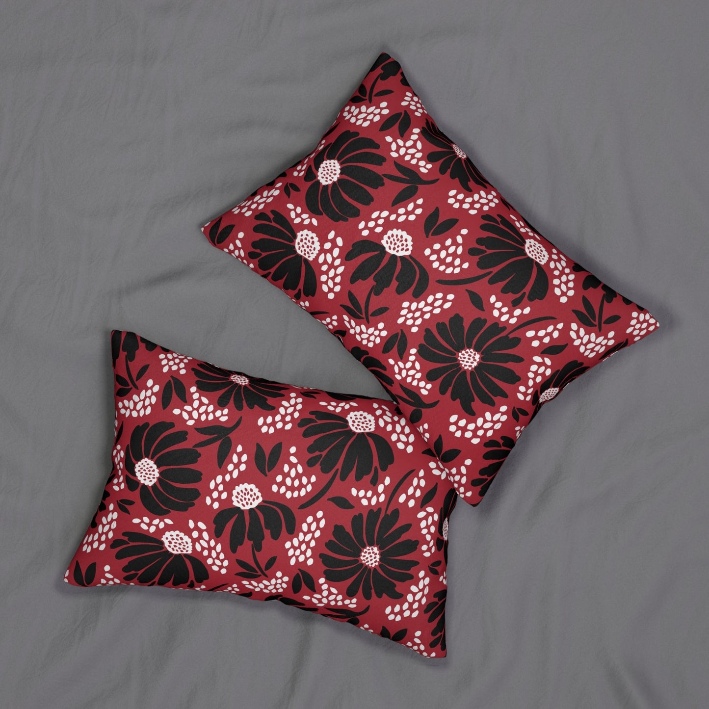 Pillow | Red & Black | Bellis