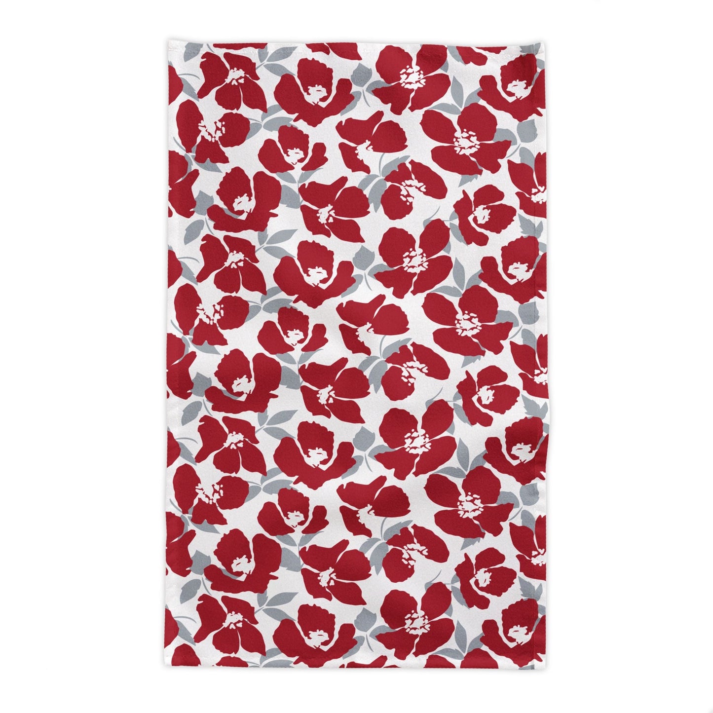 Tablecloth | Red & Gray | Poppy