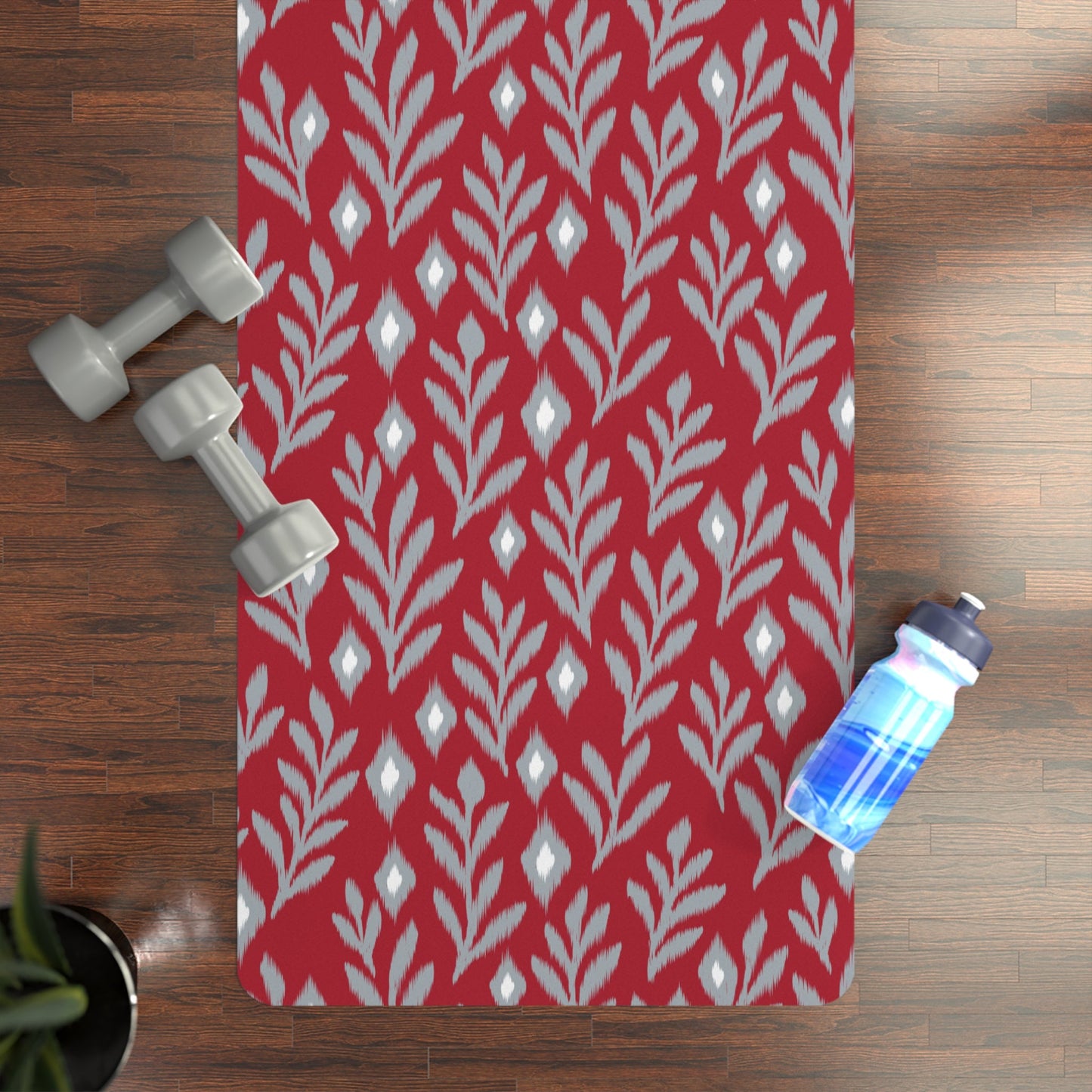 Yoga Mat | Red & Gray | Laurel