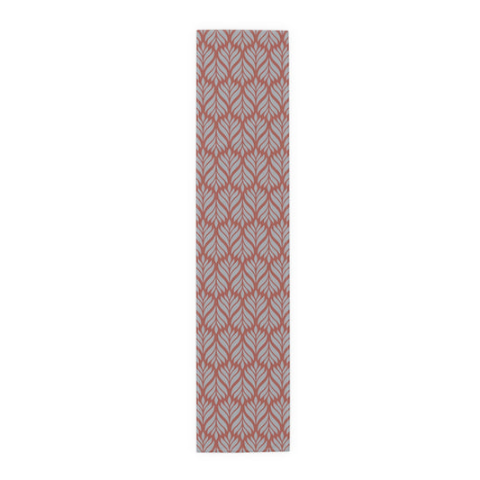 Table Runner | Red & Gray | Palm