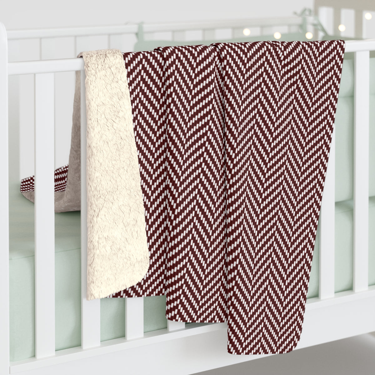 Sherpa Blanket | College Station, Texas | Herringbone