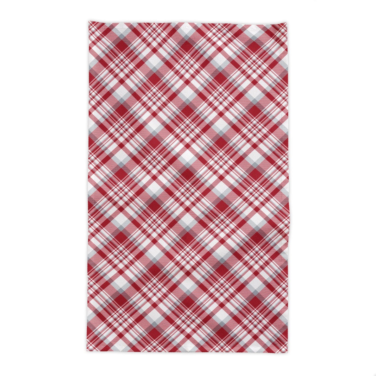 Tablecloth | Red & Gray | Tartan