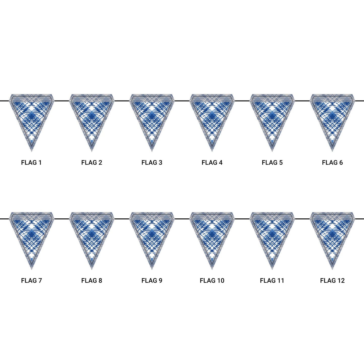 Flag Garland | Lexington, Kentucky | Tartan