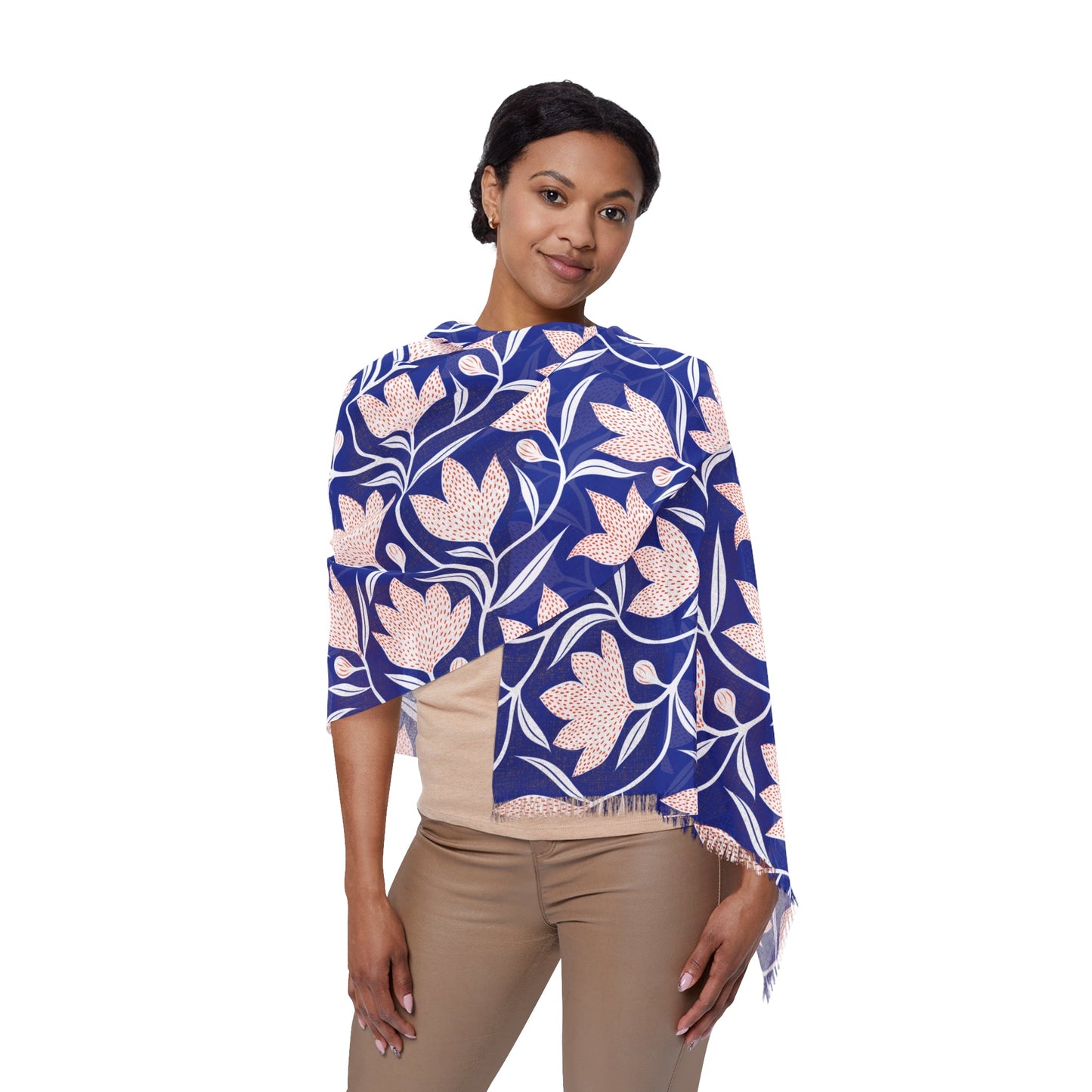 Scarf | Bright Blue & Orange | Magnolia