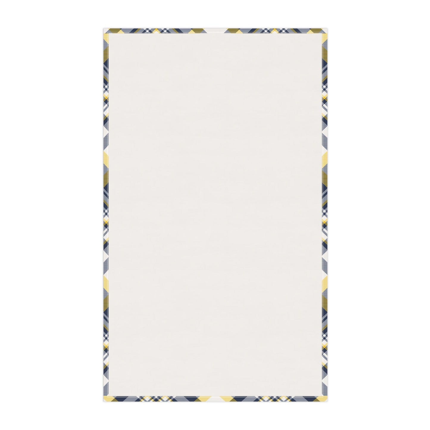 Tea Towels | Yellow & Blue | Tartan