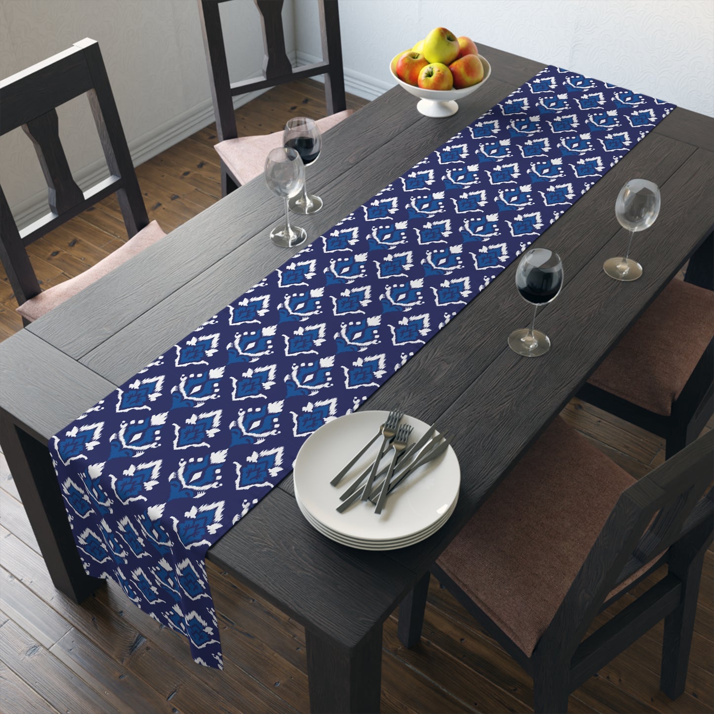 Table Runner | Durham, North Carolina | Ikat