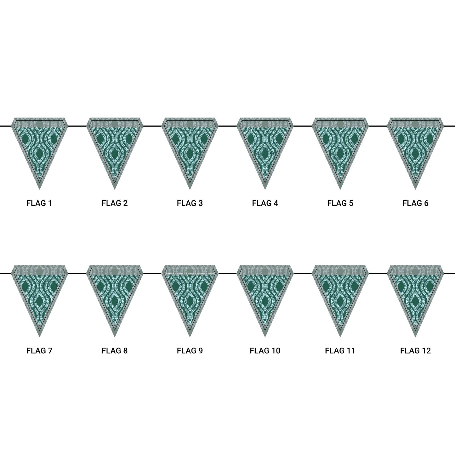 Flag Garland | New Orleans, Louisiana | Ogee