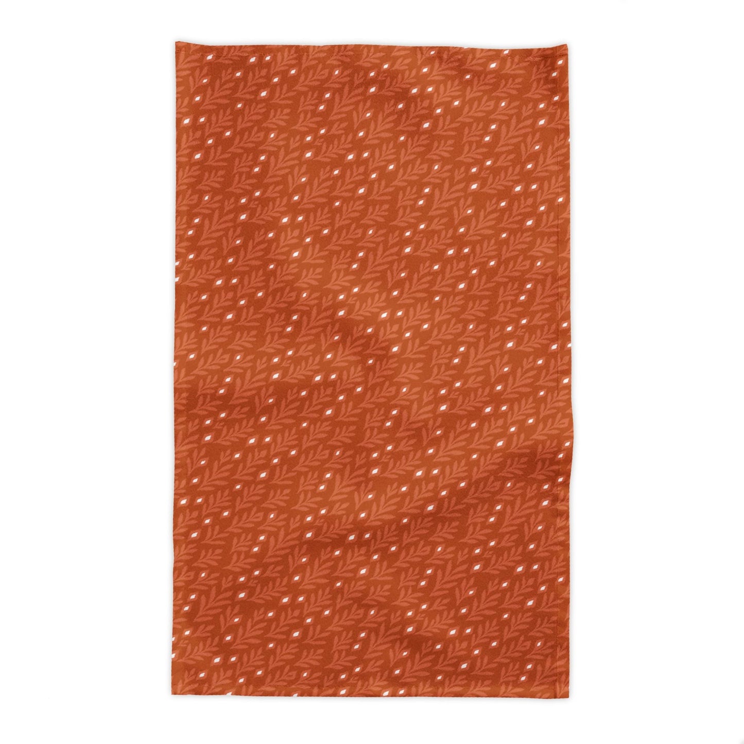 Tablecloth | Dark Orange & White | Laurel