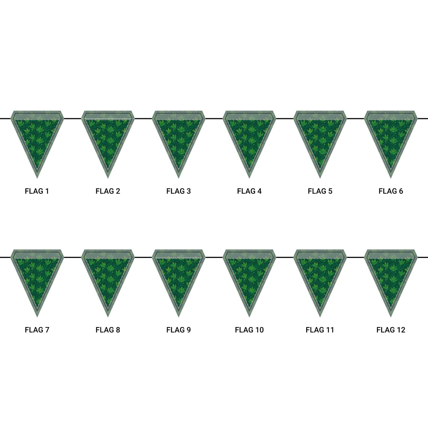 Flag Garland | Eugene, Oregon | Magnolia