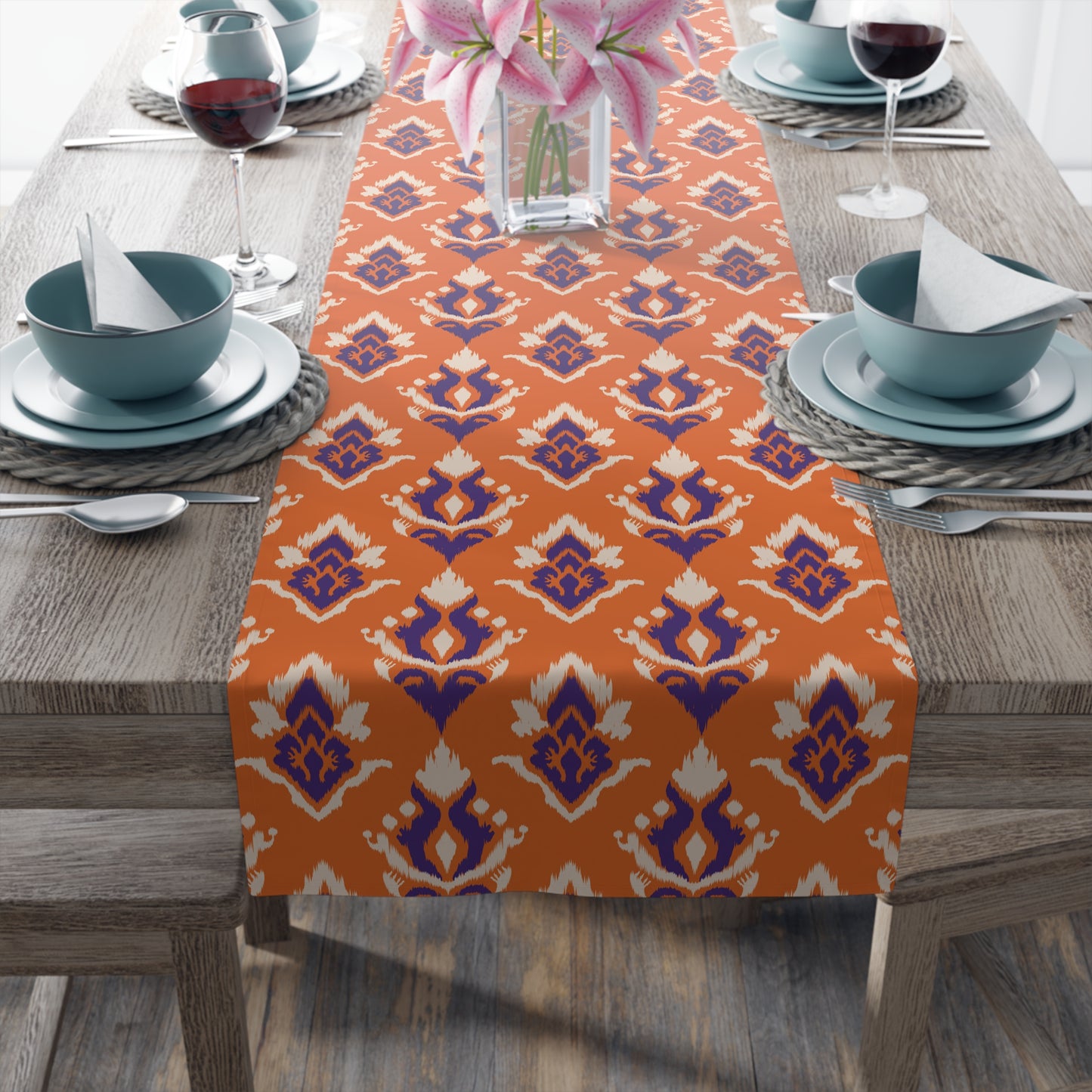 Table Runner | Clemson, SC | Ikat