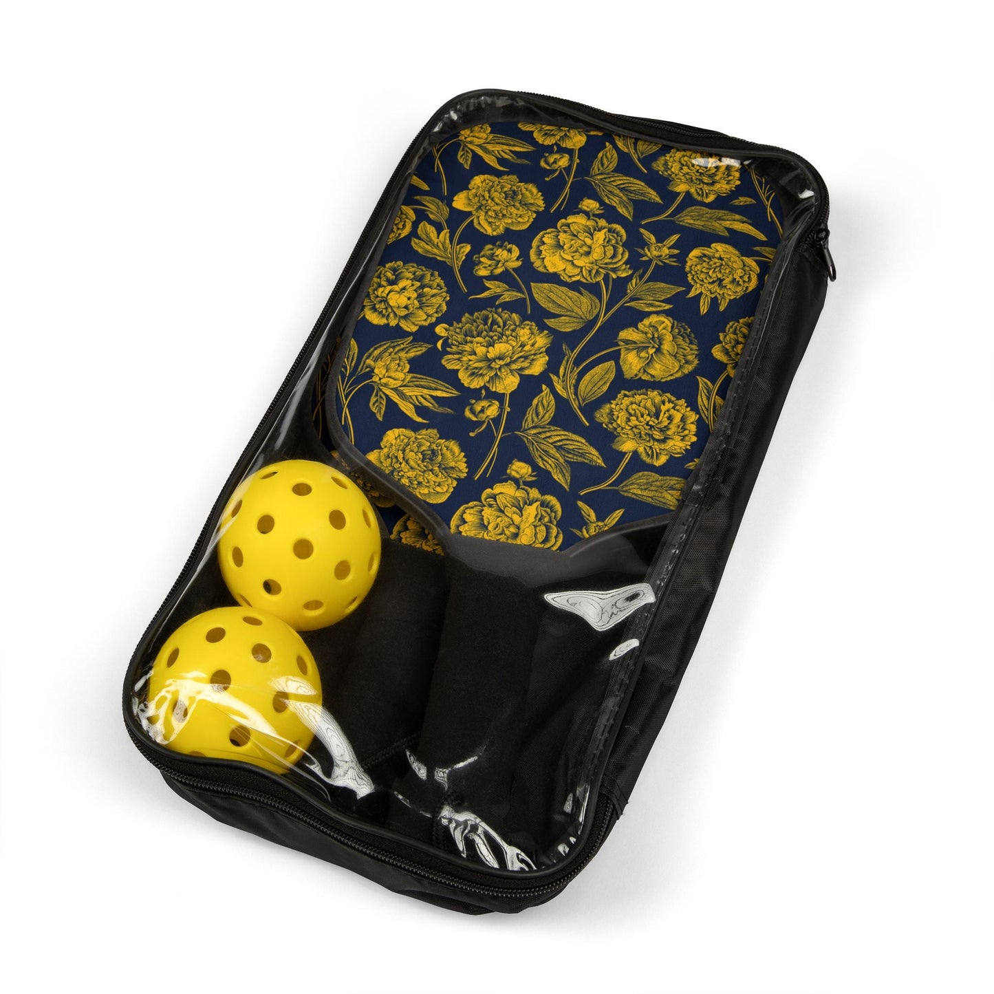 Pickleball Paddle Kit | Yellow & Blue | Peony