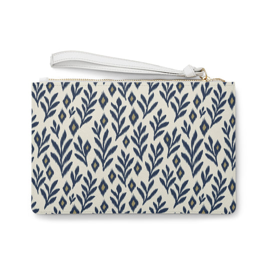 Clutch Bag | Gold & Blue | Laurel