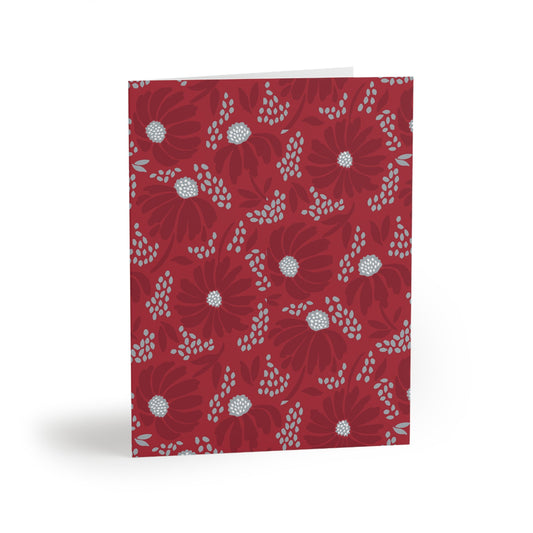 Notecards | Red & Gray | Bellis