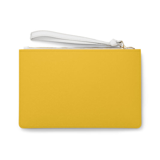 Clutch Bag | Yellow & Blue | Light