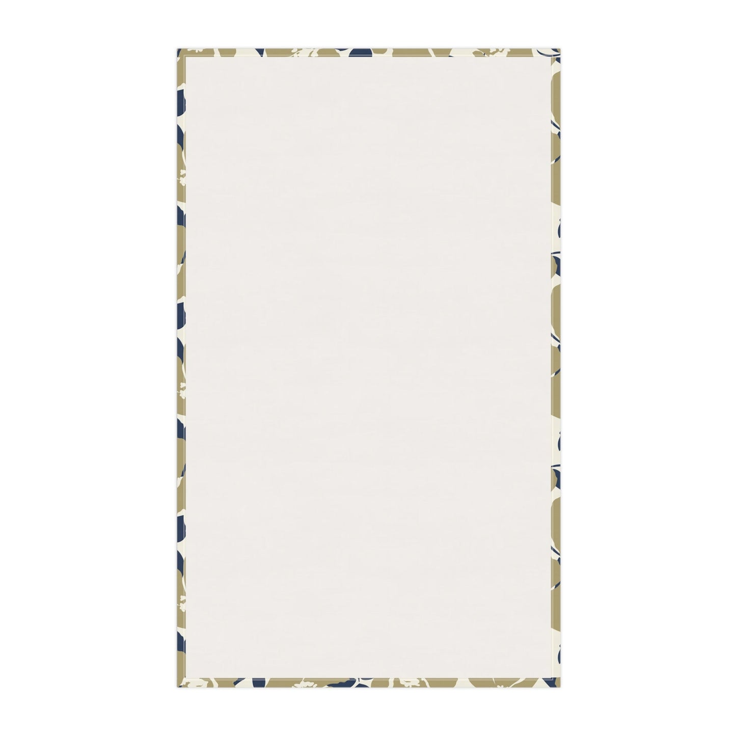 Tea Towel | Blue & Gold | Poppy