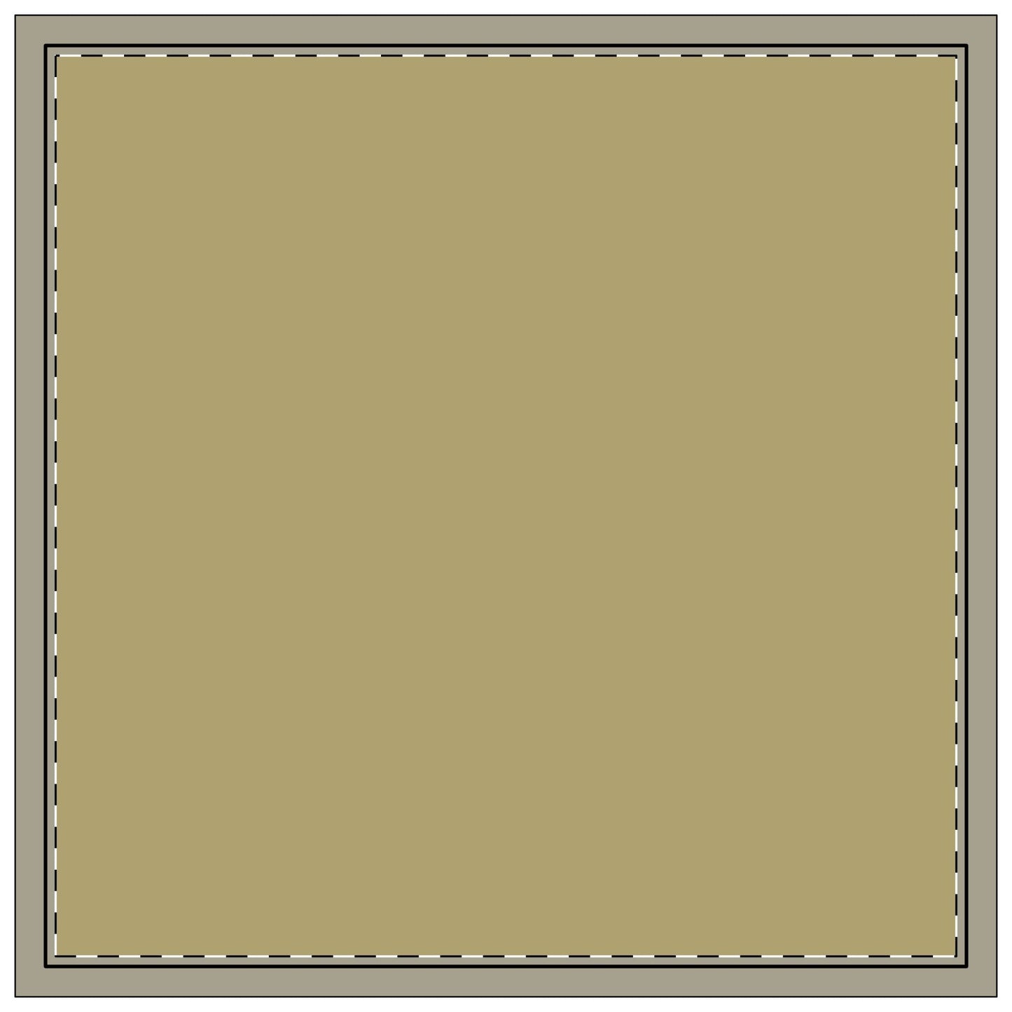 Napkin 4-set | Blue & Gold | Light (Gold)