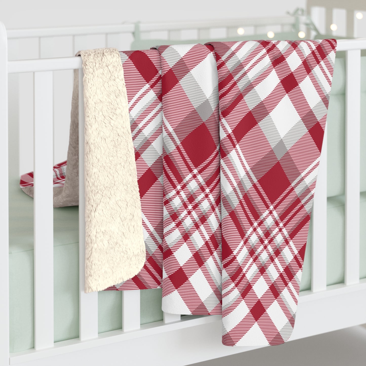 Sherpa Blanket | Bloomington, Indiana | Tartan