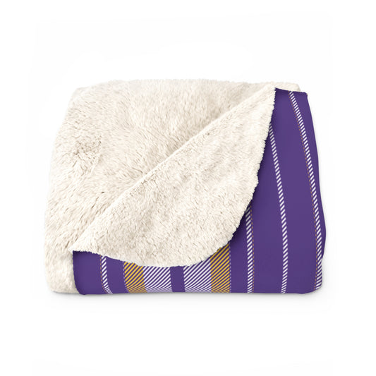 Sherpa Blanket | Baton Rouge, Louisiana | Stripe