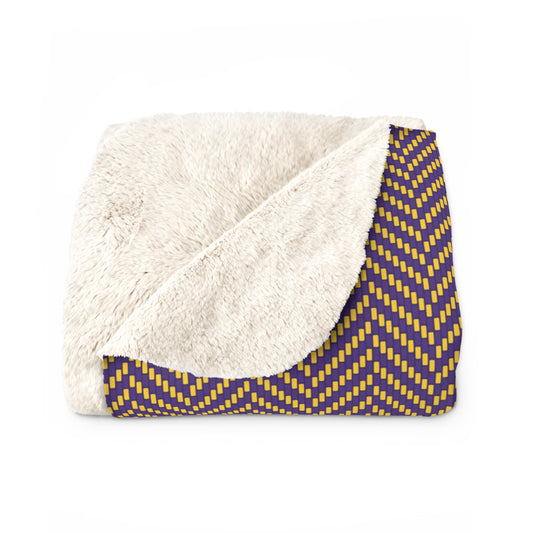 Sherpa Blanket | Baton Rouge, Louisiana | Herringbone