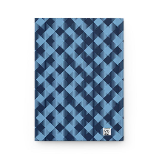 Journal | Light Blue & White | Gingham