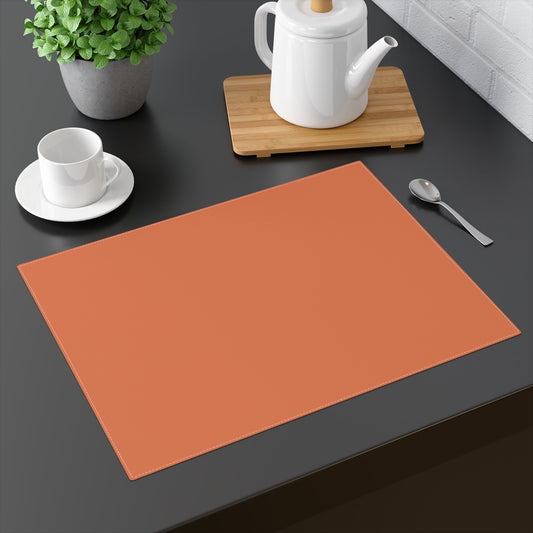 Placemat | Dark Orange & White | Light