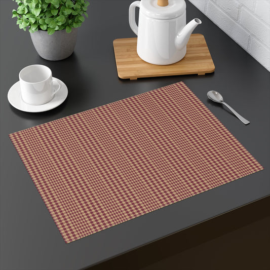 Placemat | Maroon & Gold | Tweed