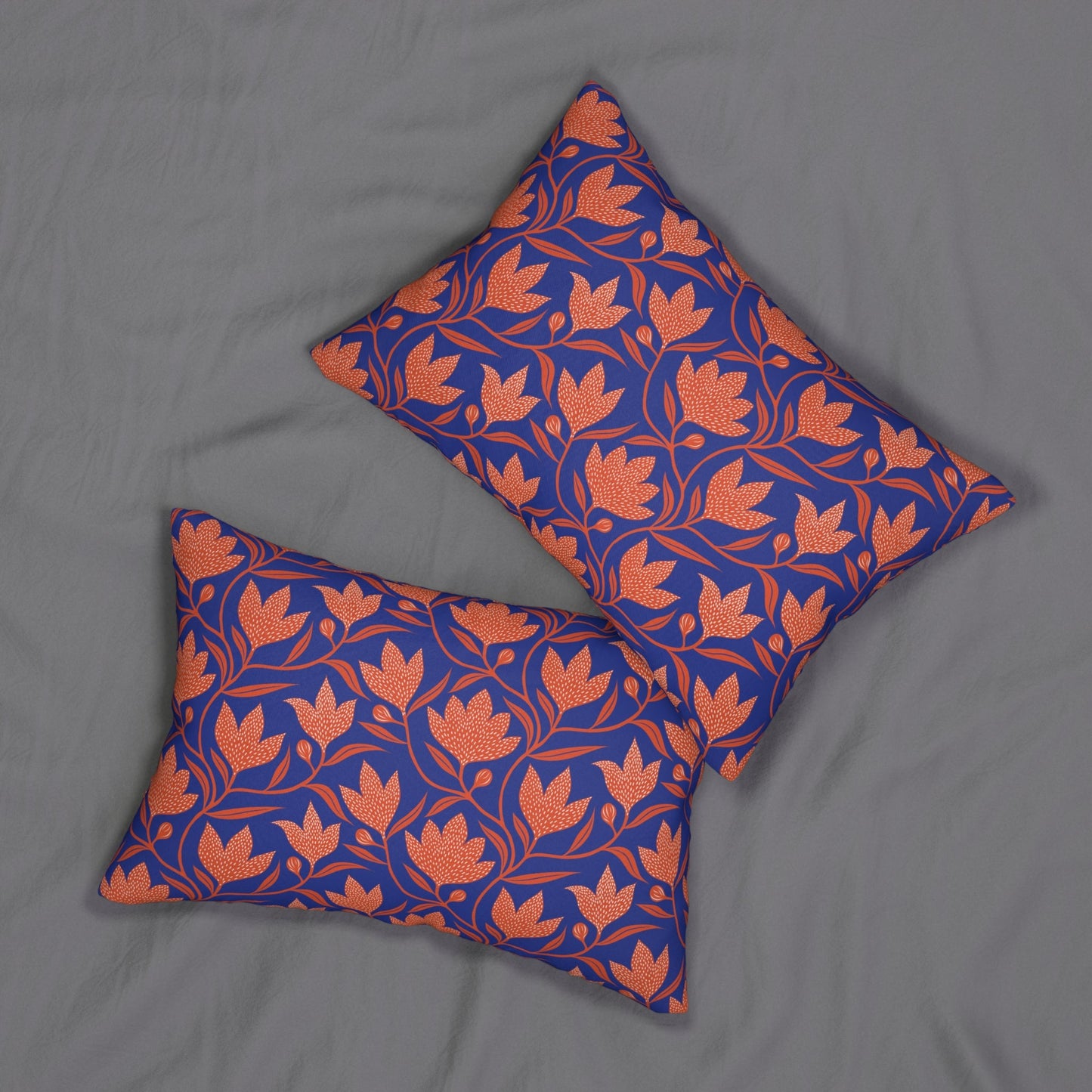 Pillow | Bright Blue & Orange | Magnolia