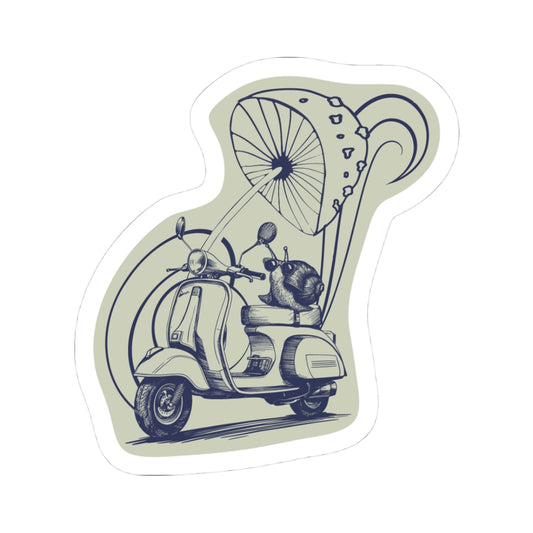 NYP Sticker | Snail Scooter | Color