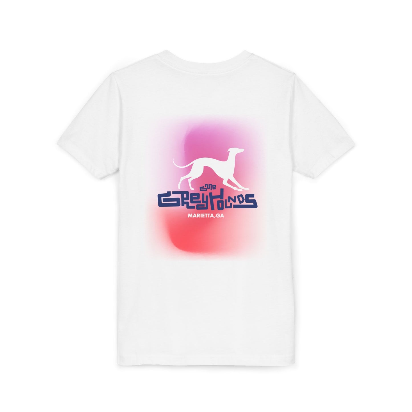 Youth Tee | Greyhounds | Pink Fade