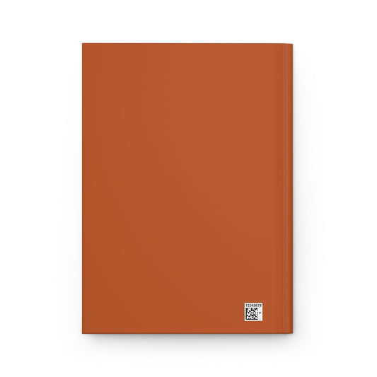 Journal | Dark Orange & White | Dark