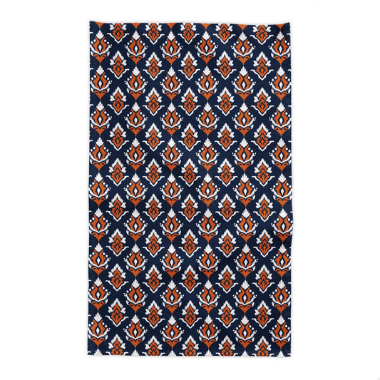 Tablecloth | Orange & Blue | Ikat