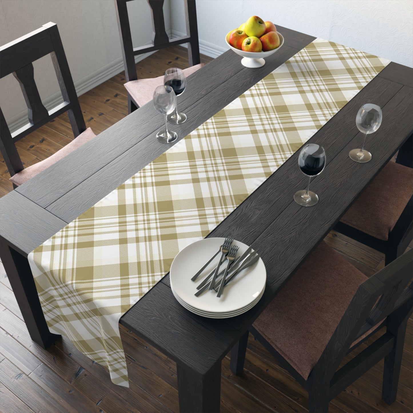 Table Runner | Atlanta, Georgia | Tartan
