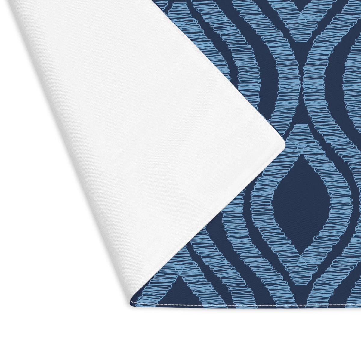 Placemat | Light Blue & White | Ogee