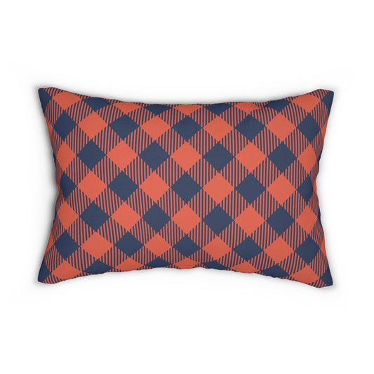 Lumbar Pillow | Charlottesville, Virginia | Gingham