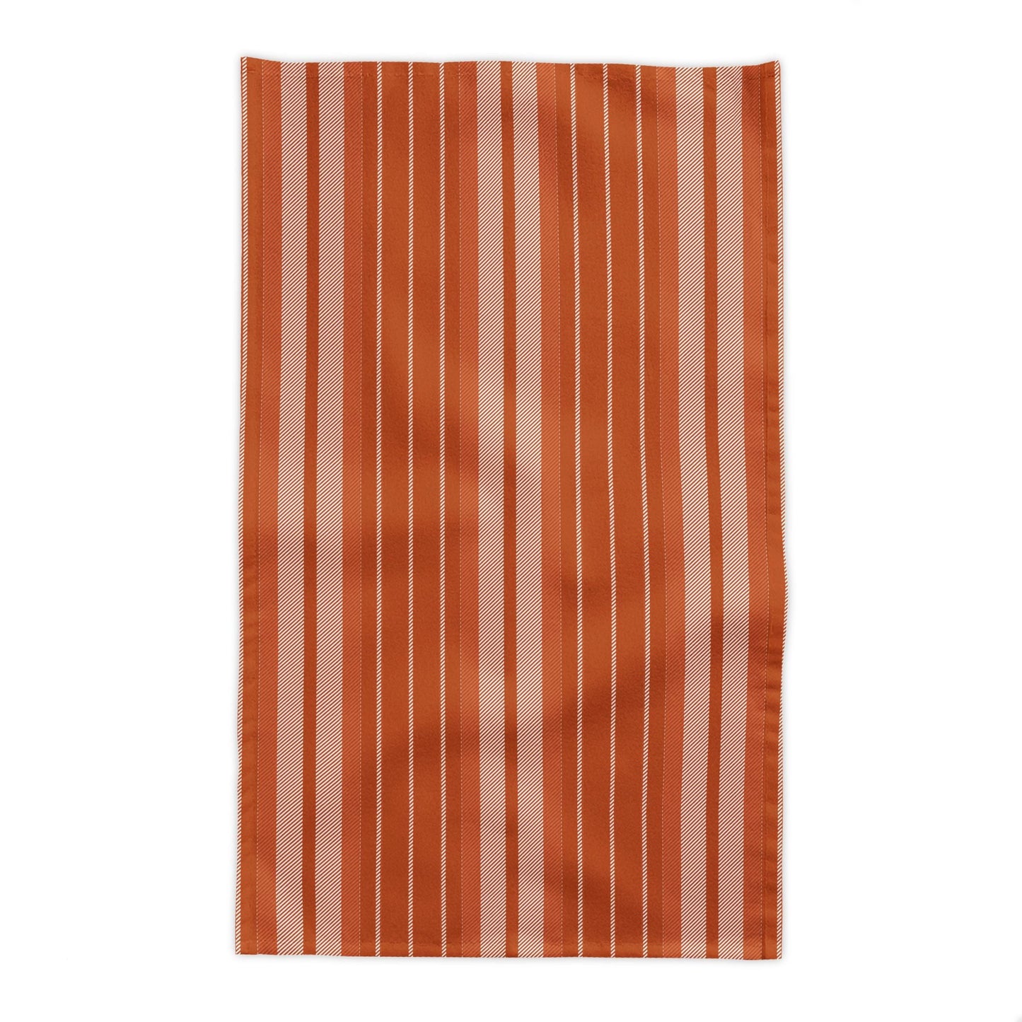 Tablecloth | Dark Orange & White | Stripe