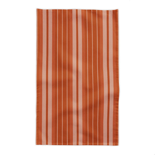 Tablecloth | Dark Orange & White | Stripe