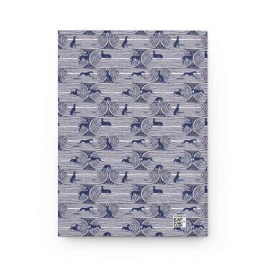Monogram Journal | Greyhounds | Pink Track