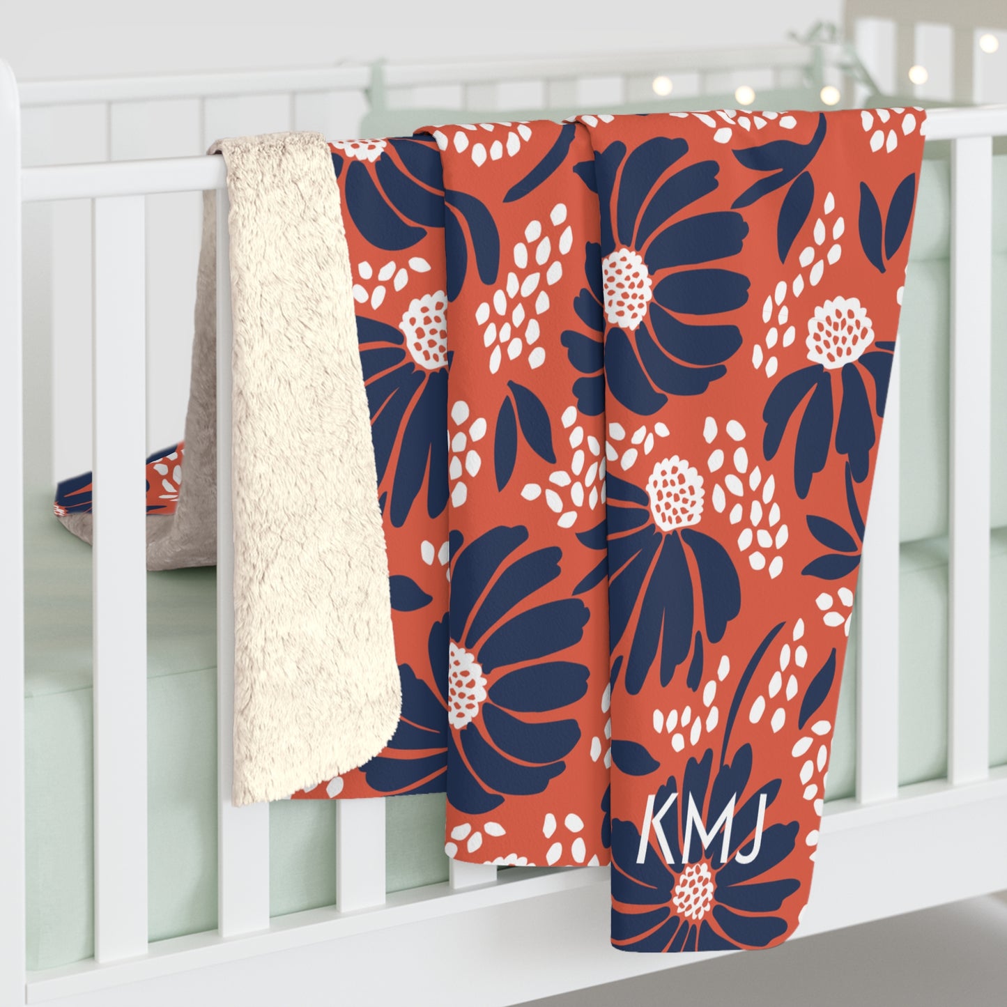 Sherpa Fleece Blanket- Personalized | Charlottesville, Virginia | Bellis