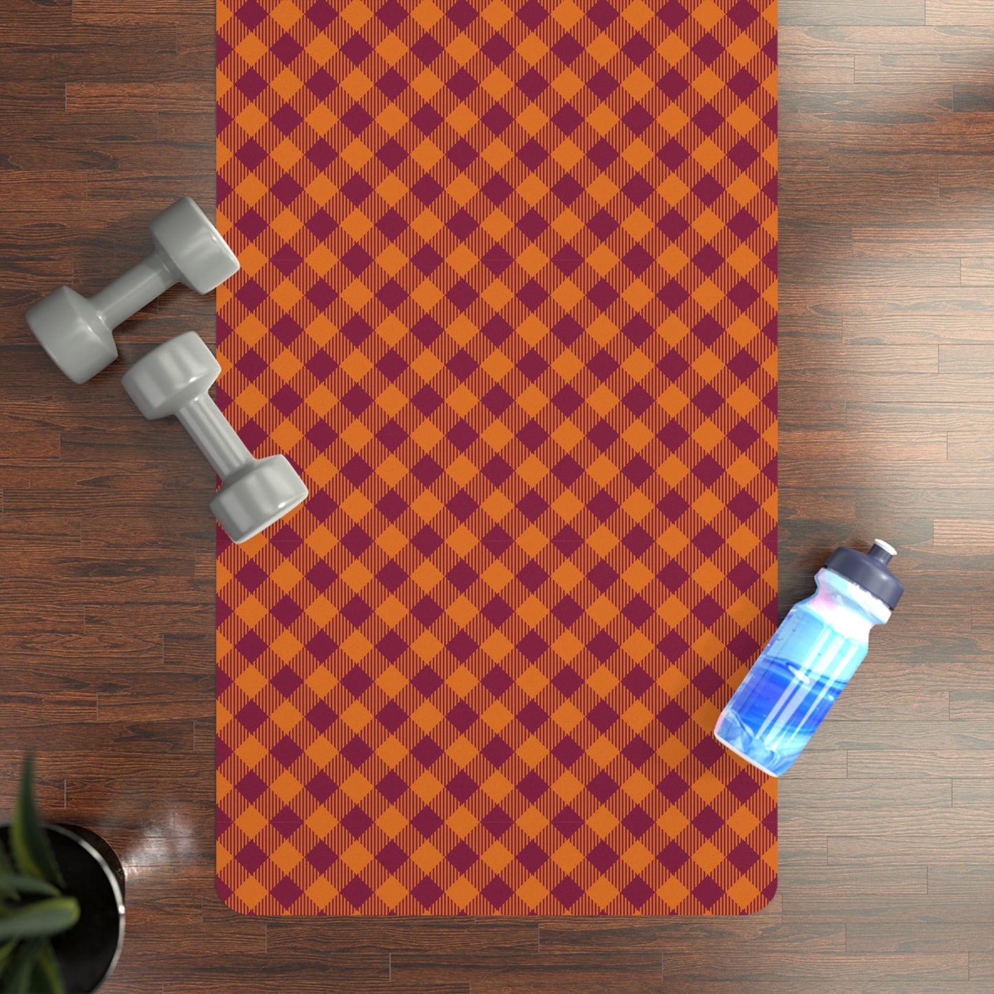 Yoga Mat | Blacksburg, Virginia | Gingham