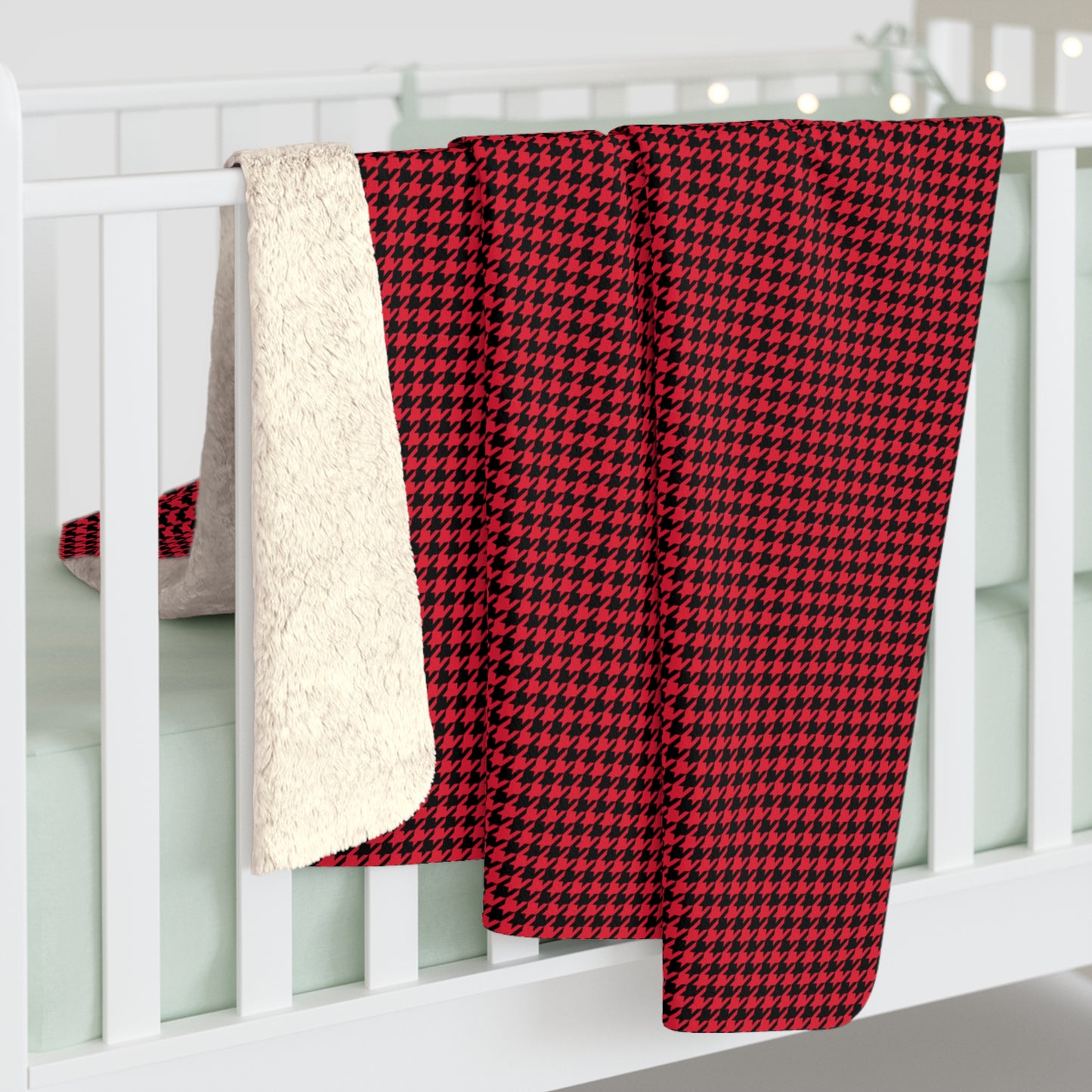 Sherpa Blanket | New Brunswick, New Jersey | Houndstooth