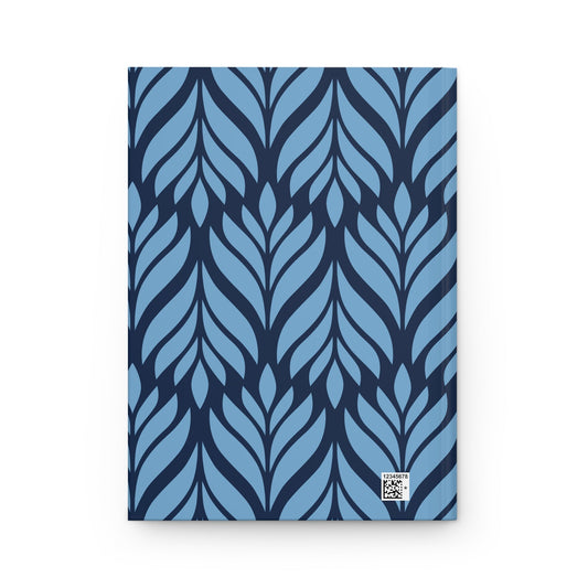 Journal | Light Blue & White | Palm