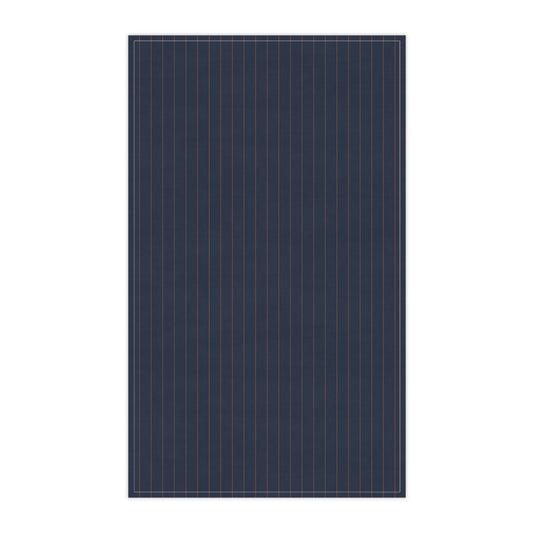 Tea Towels | Orange & Blue | Pinstripe