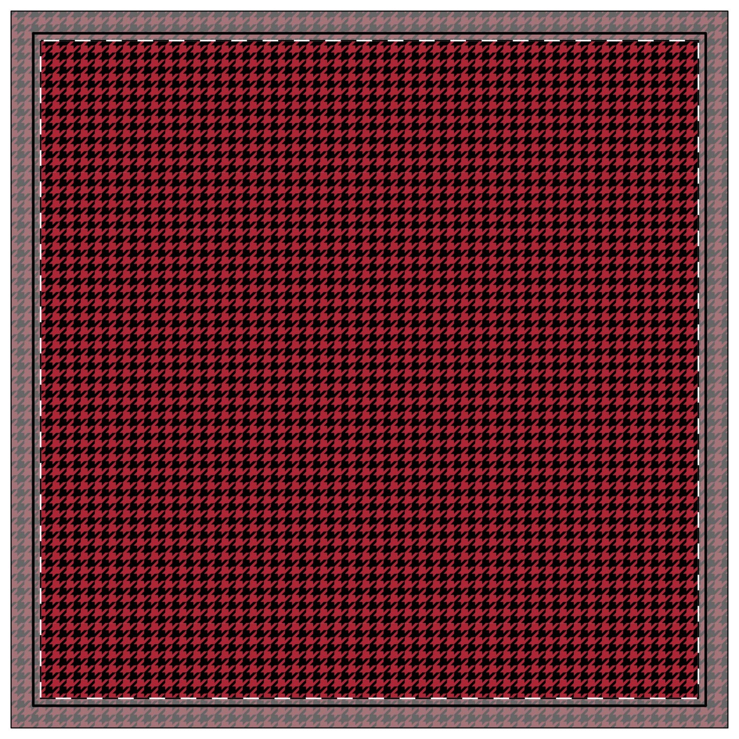 Napkin 4-set | Athens, Georgia | Houndstooth