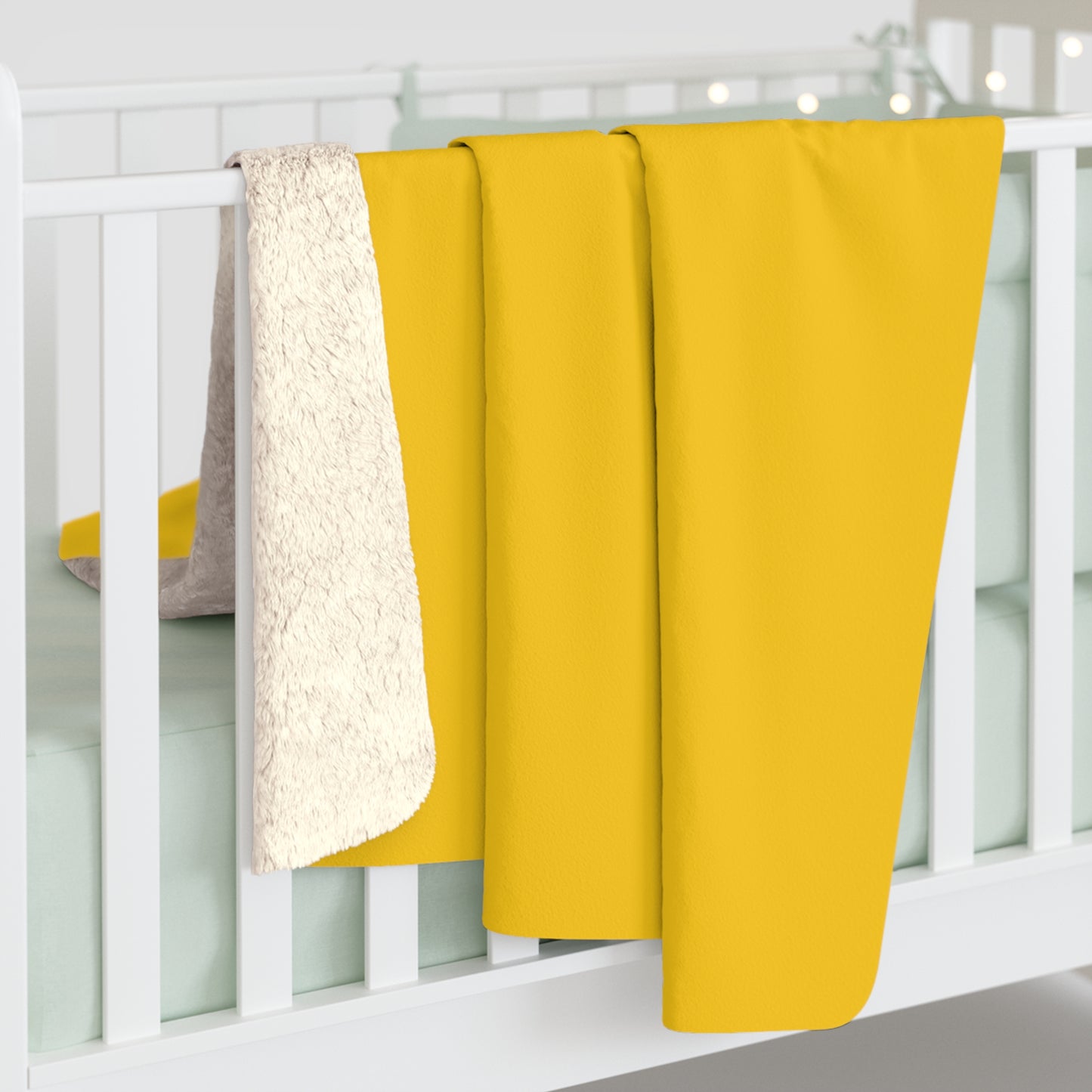 Sherpa Blanket | Ann Arbor, Michigan | Light (Orange)