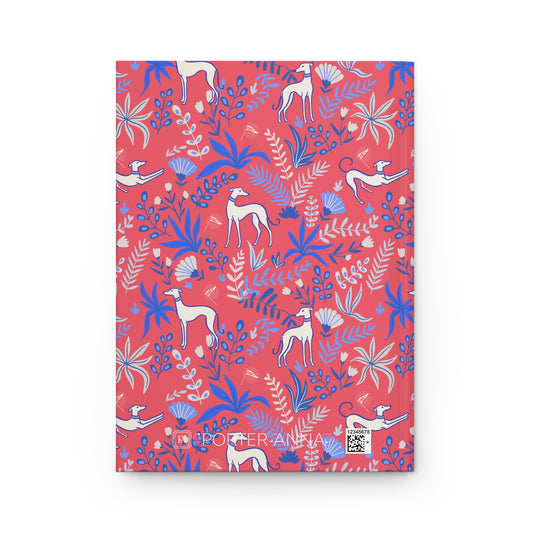Monogram Journal | Greyhounds | Pink Fern