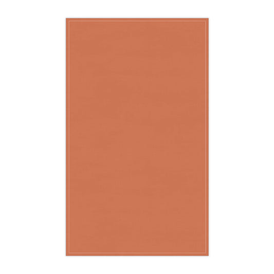 Tea Towels | Dark Orange & White | Light