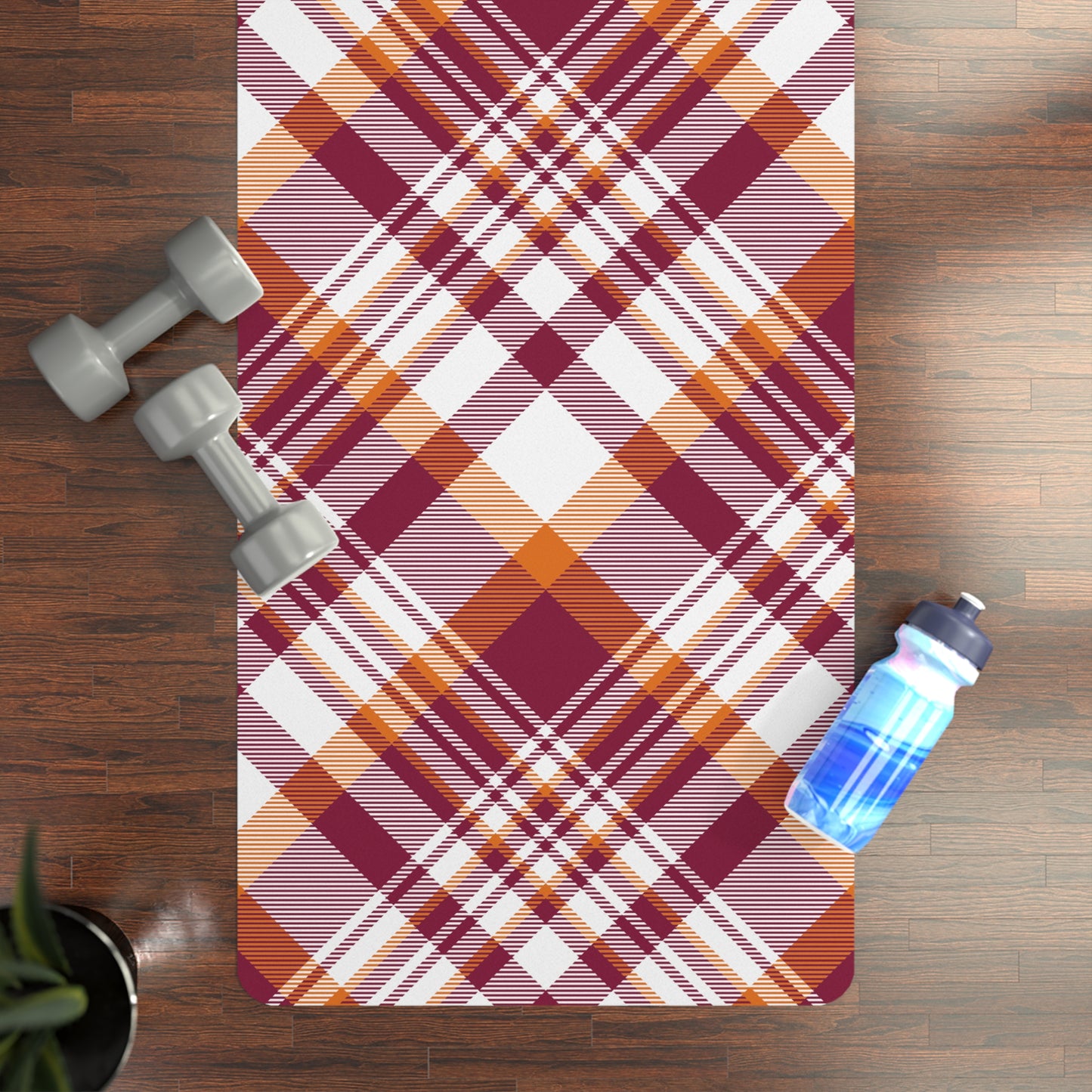 Yoga Mat | Blacksburg, Virginia | Tartan