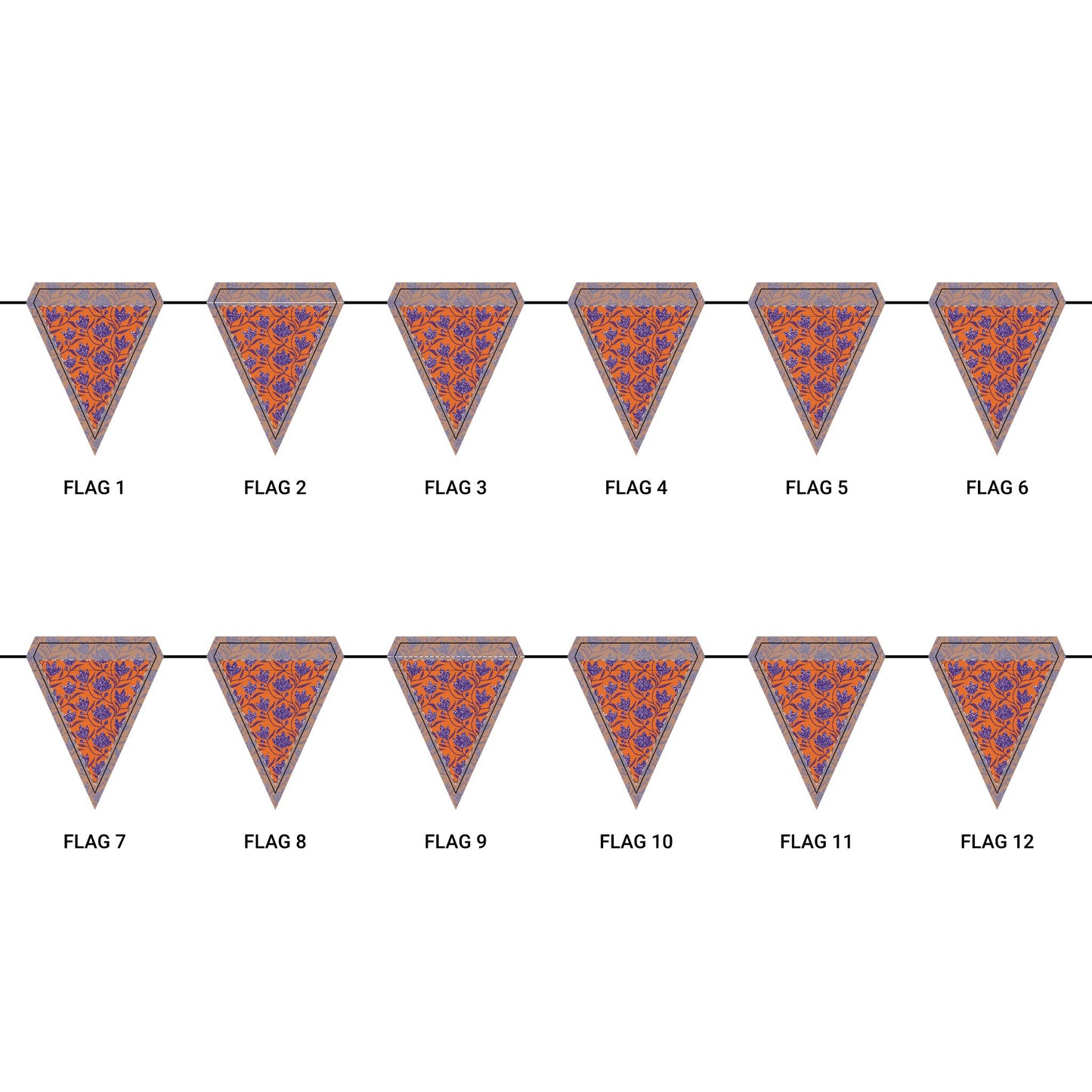 Flag Garland | Clemson, South Carolina | Magnolia