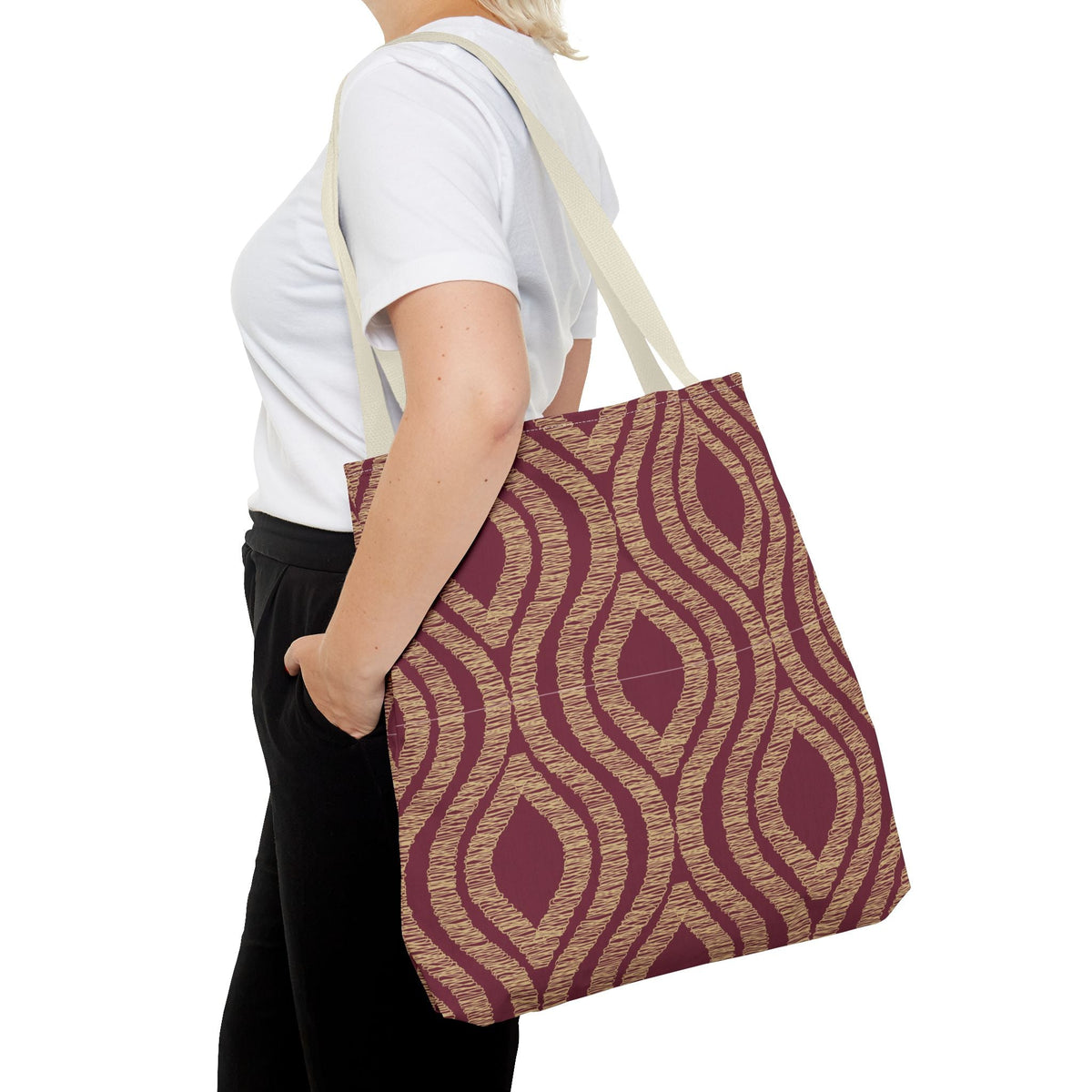 Totes | Maroon & Gold | Ogee